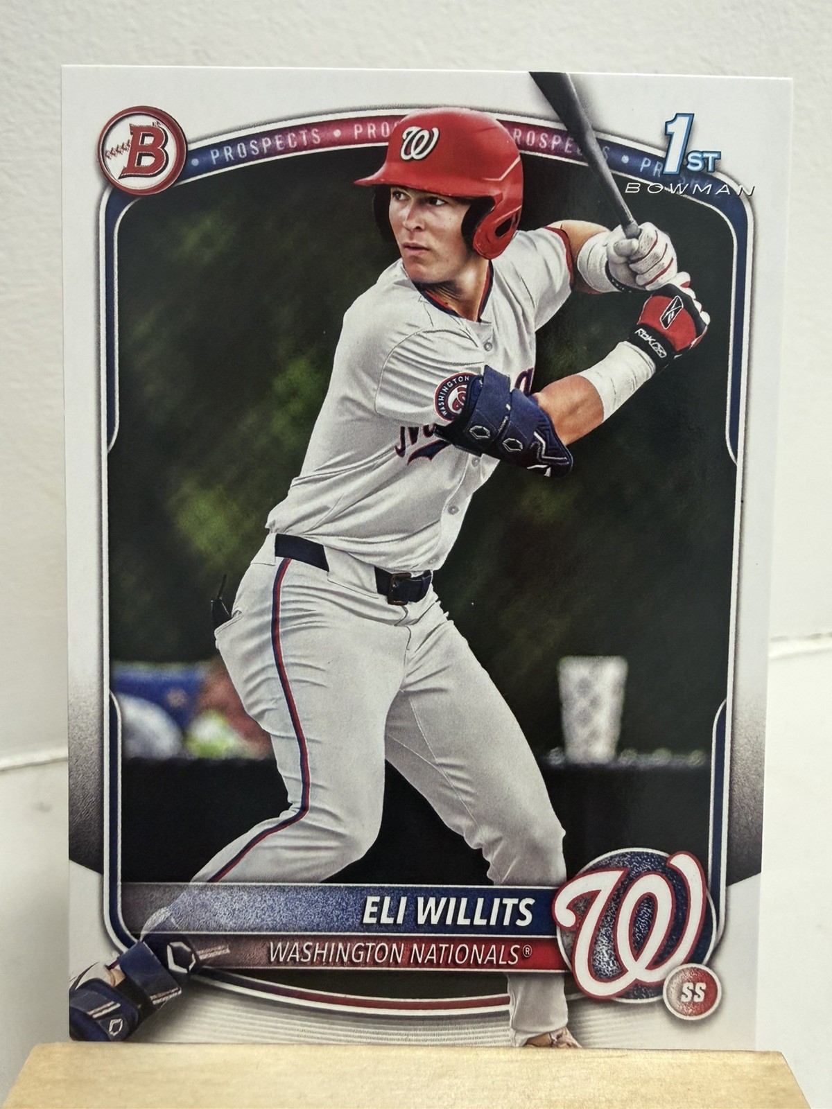 ELI WILLITS 2025 Bowman Draft 1st Bowman #BD-1 Washington Nationals Qty Avail