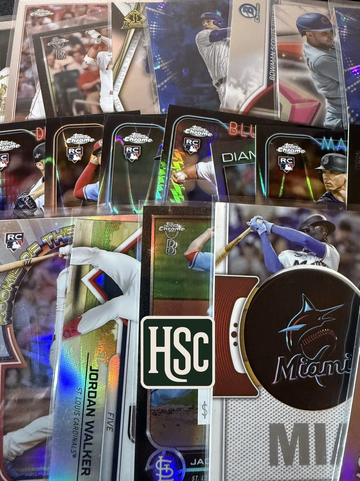 Baseball MLB – 80 Card Lot – Rookies, Parallels, Memorabilia, Autos, Numbered