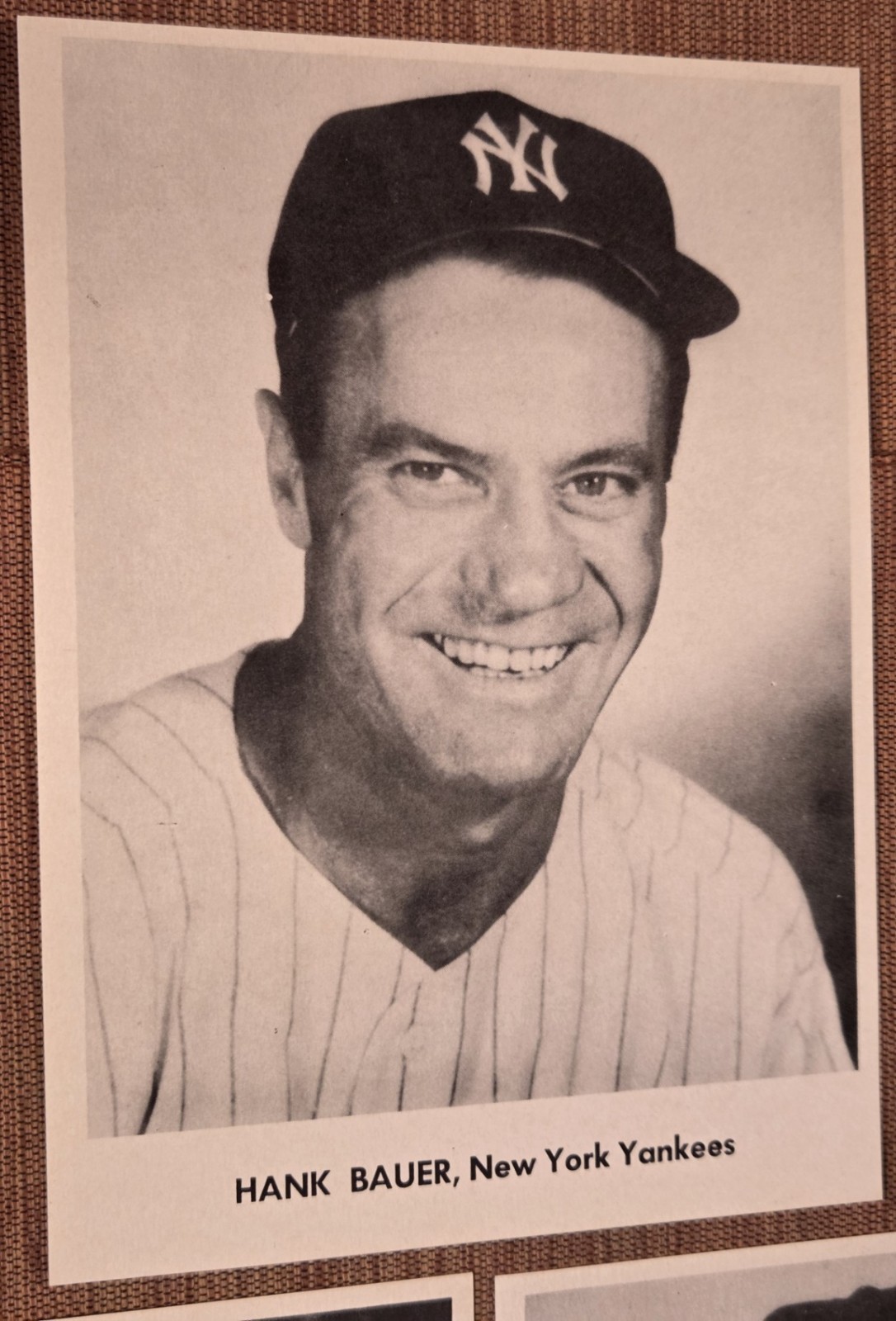 1958 Jay Publishing Yankees Hank Bauer Bobby Shantz Turley 5×7 Baseball Photos