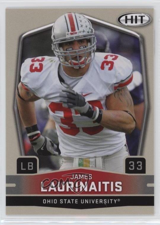 2009 SAGE Hit James Laurinaitis #33 Rookie RC 0g7