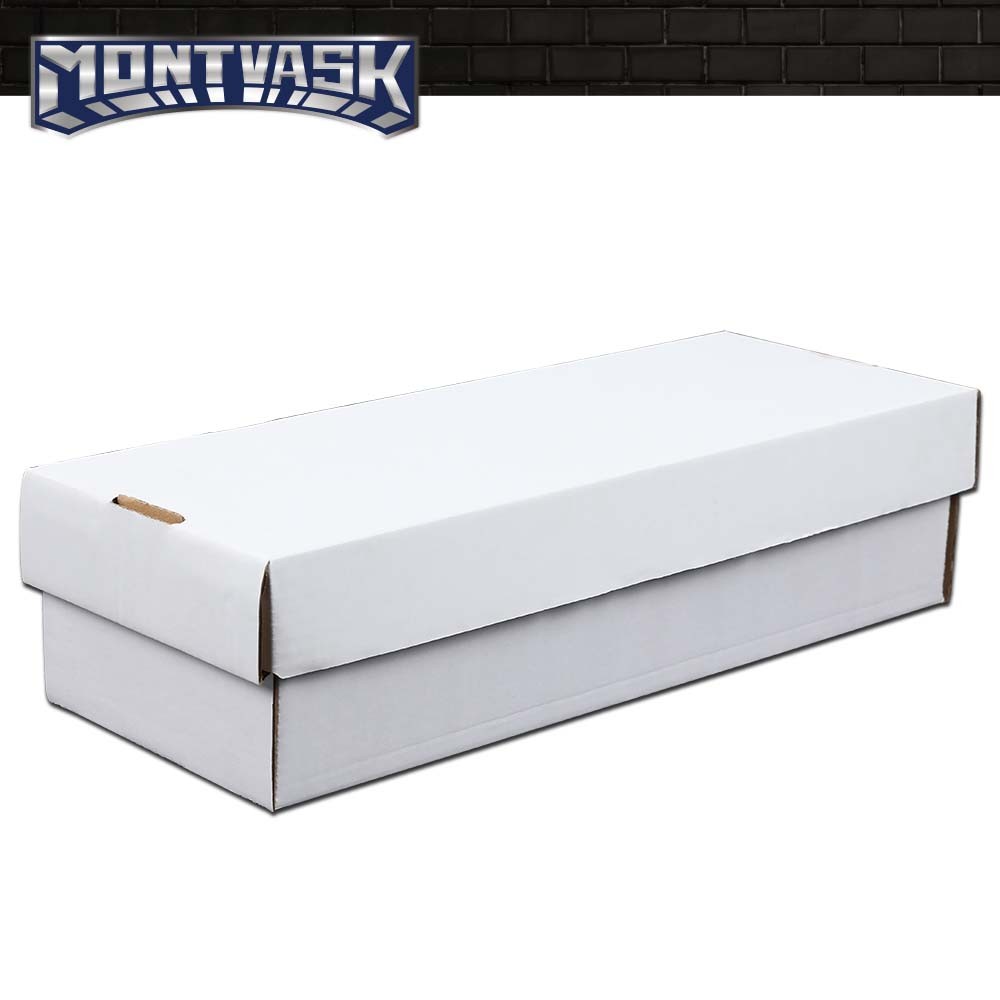 2Row Shoe Storage Box 1600 CT Holds Over 300 3×4 Toploads Sports/trading Cards