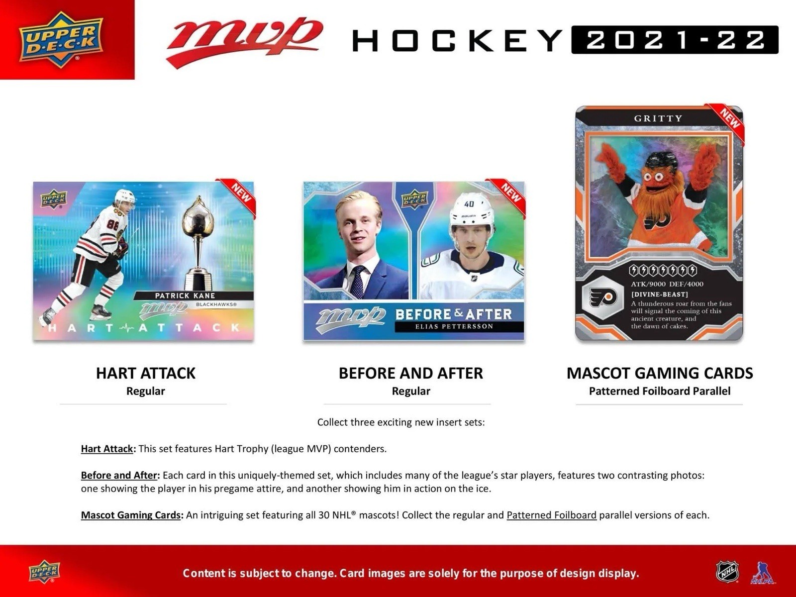 2021-22 Upper Deck MVP Hockey 36-Pack Retail Box