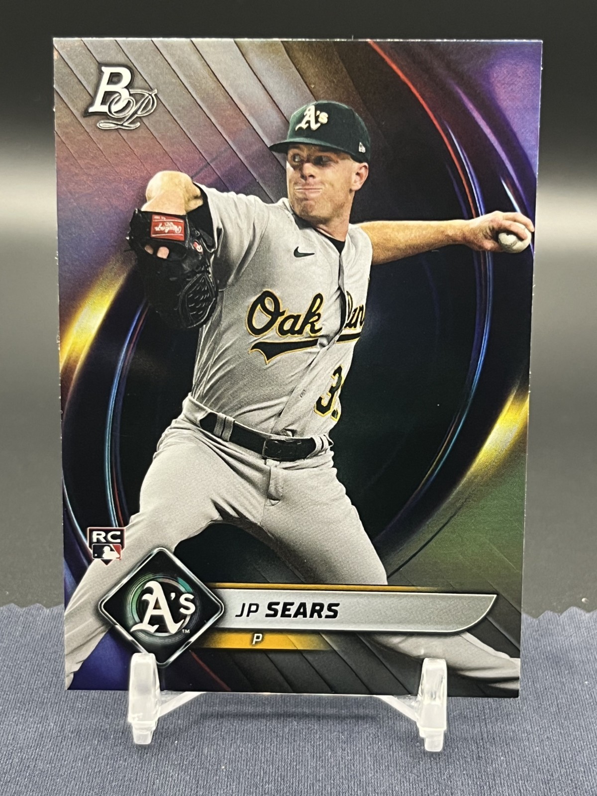 2022 Bowman Platinum – JP Sears #48 (RC)