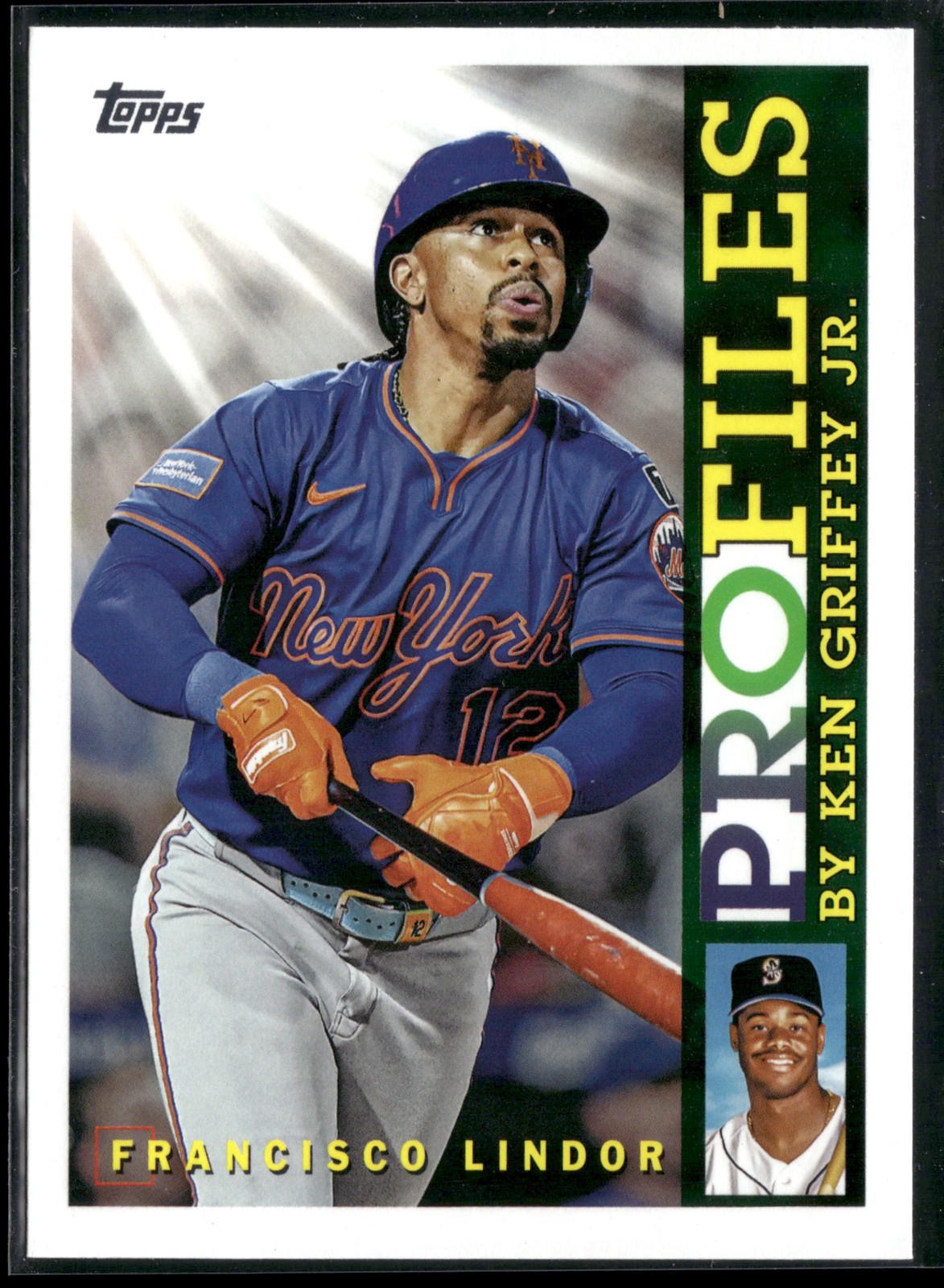 2026 Topps #TP-10 Francisco Lindor Topps Profiles