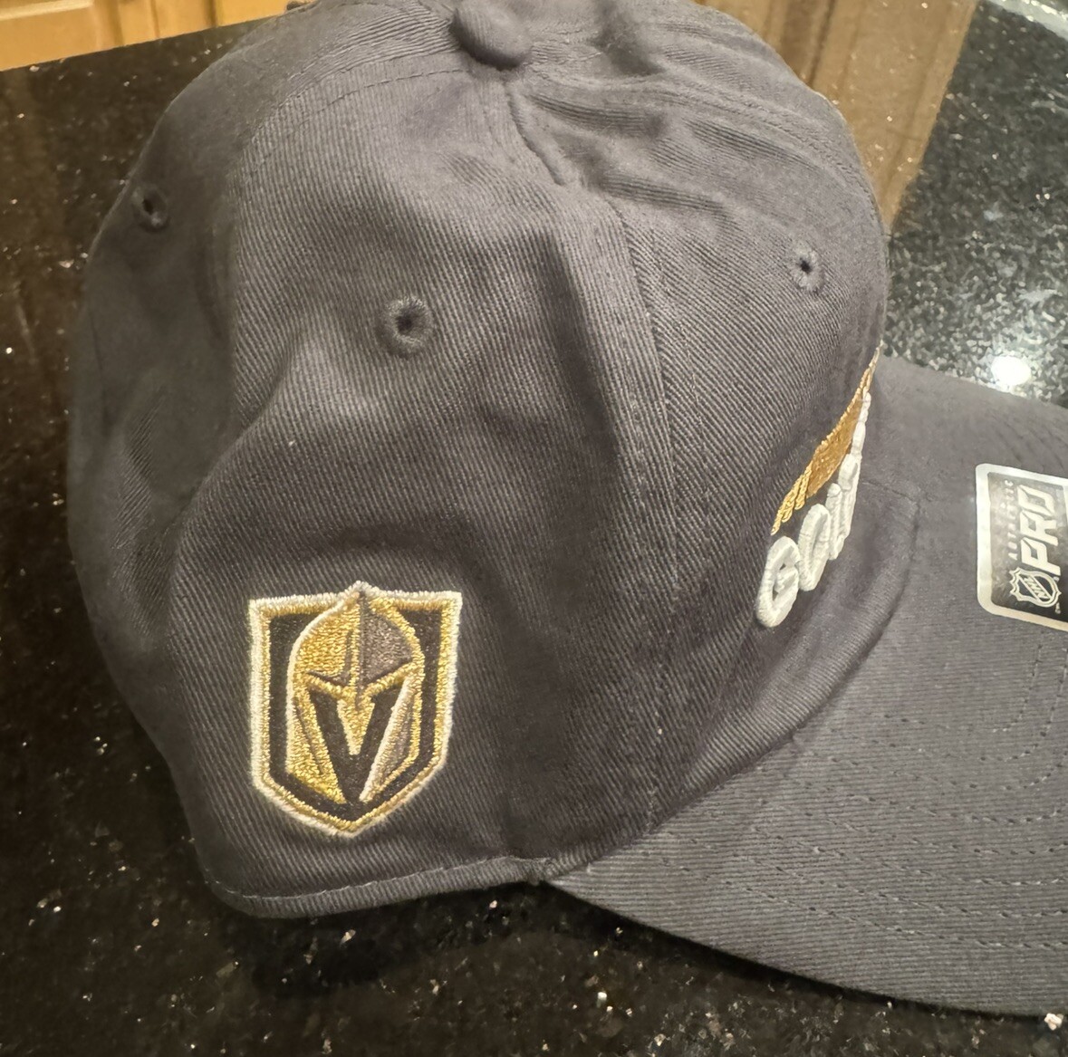 Vegas Golden Knights Fanatics Branded Authentic Pro Rink Adjustable Hat New NHL