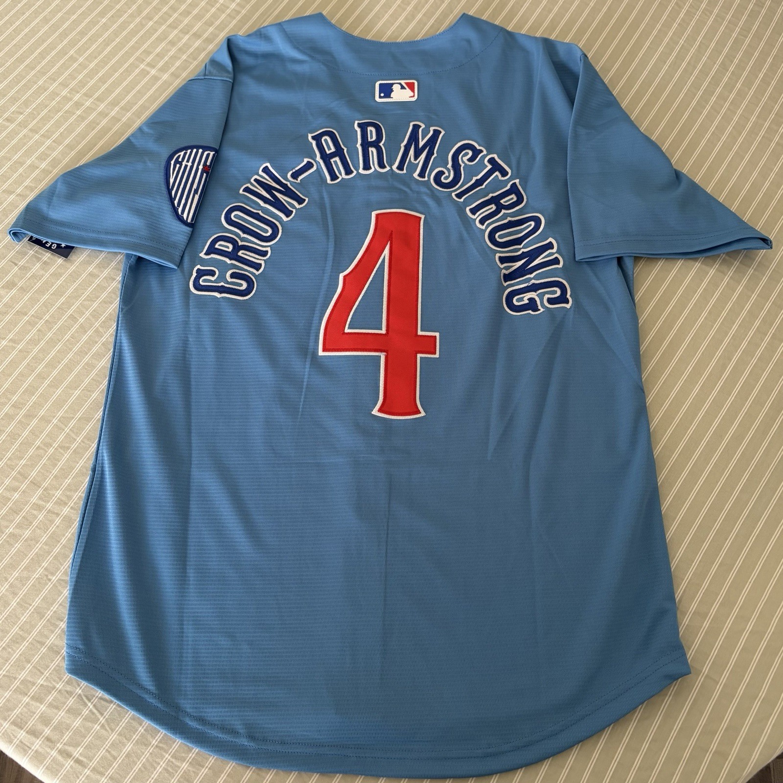 NEW Pete Crow-Armstrong/Bregman Chicago Cubs Jersey! SHIPS SAME DAY!
