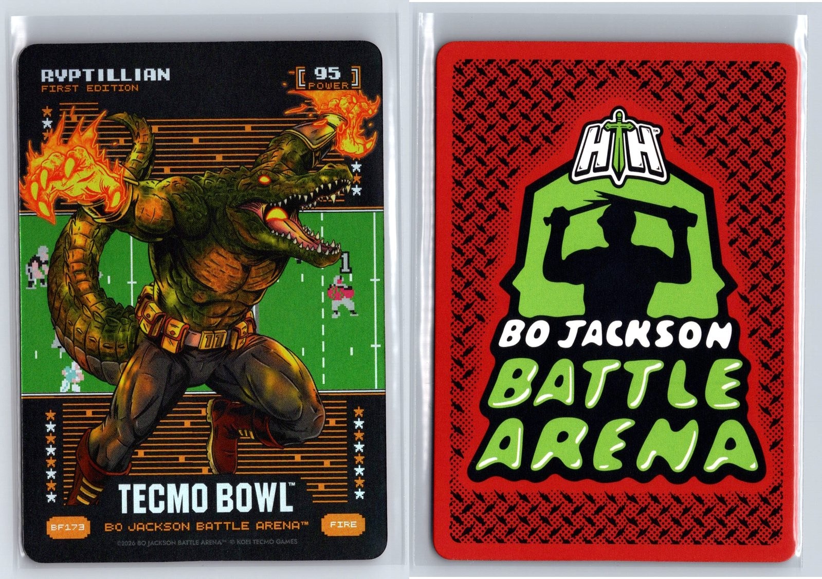 2026 Bo Jackson Battle Arena “Ryptillian” MARK RYPIEN #BF173 BattleFoil FIRE