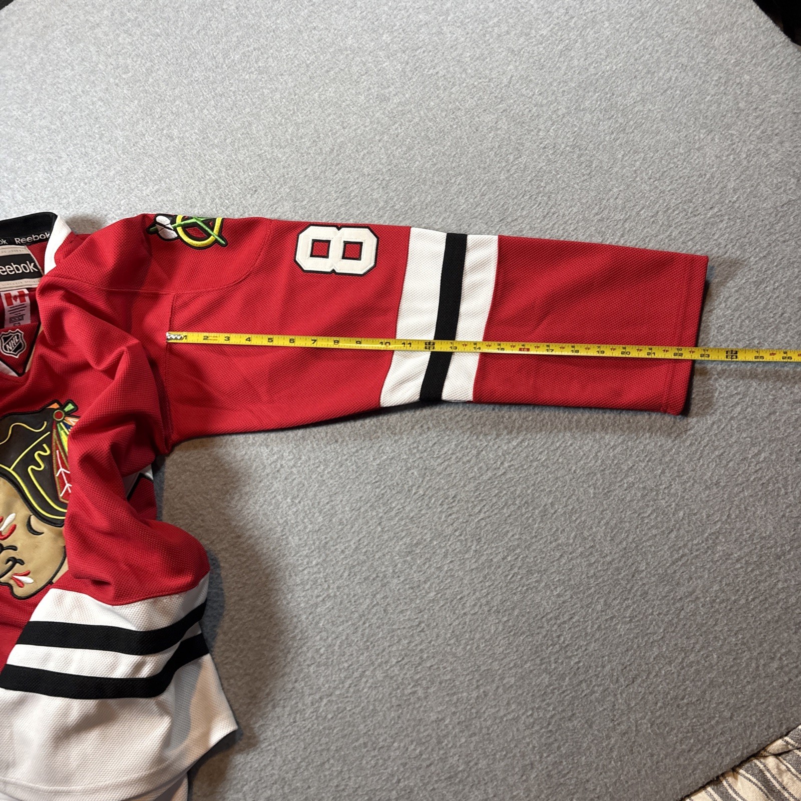 Reebok NHL Chicago Blackhawks Patrick Kane #88 Red Jersey Men’s Size 52
