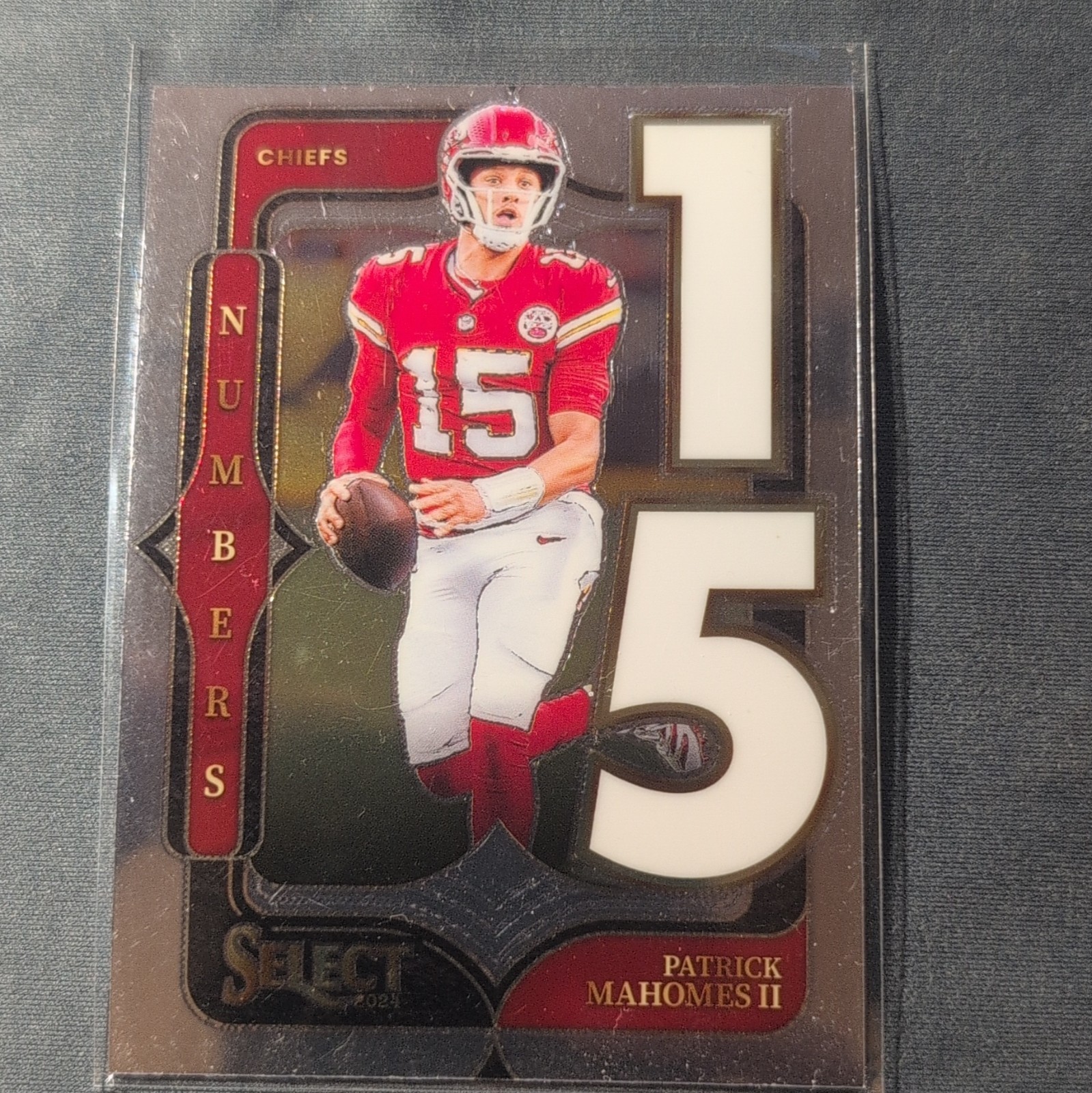 Panini 2024 Select Numbers Insert Patrick Mahomes II #9 Kansas City Chiefs