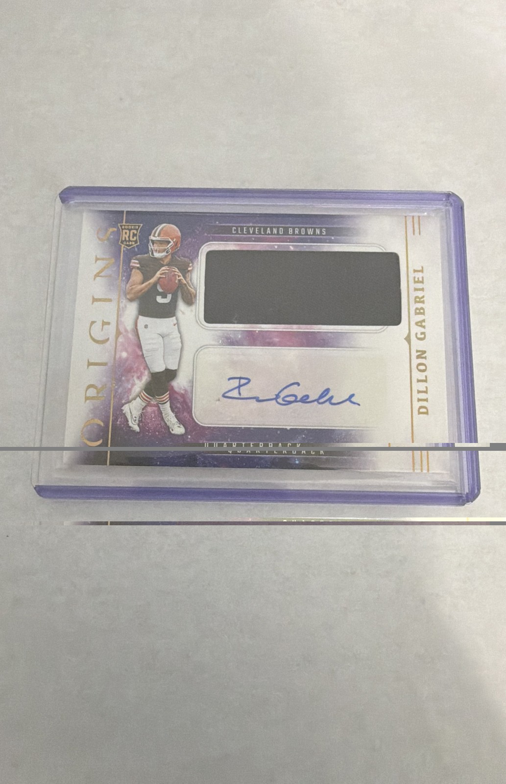 2025 Panini- Rookie Jumbo Patch Autographs Dillon Gabriel #RJJ-DGL (AU, MEM, RC)