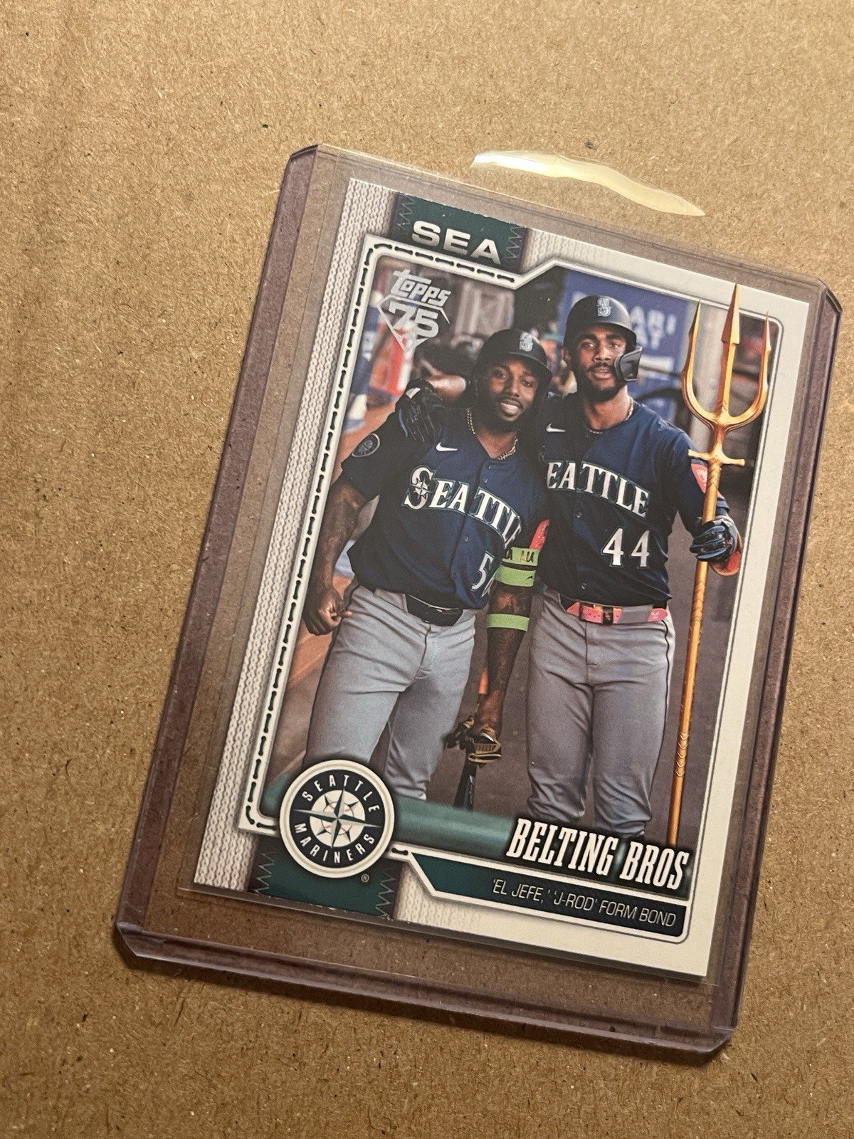 2026 Topps Series 2 [BASE] Seattle Belting Bros Arozarena & Rodriguez #369