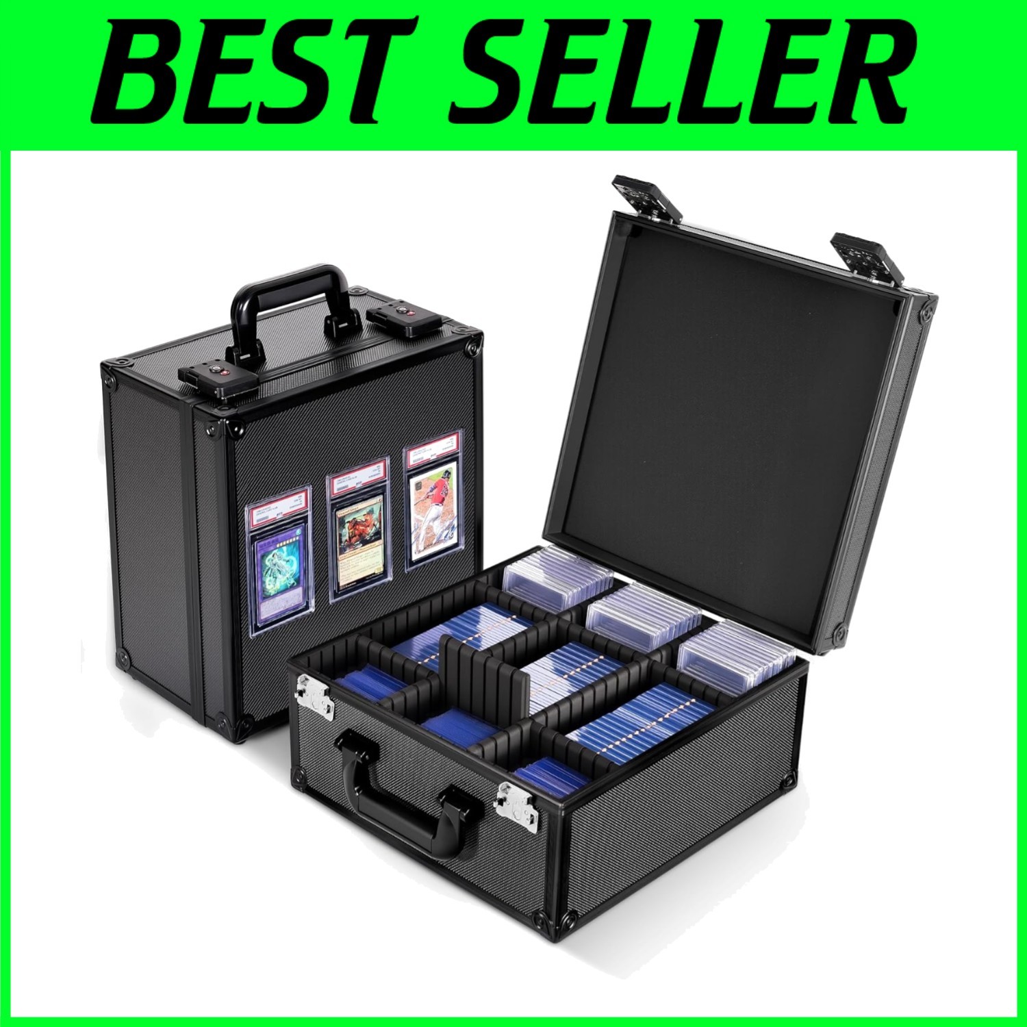 Graded Card Storage Box with Display Window*-~