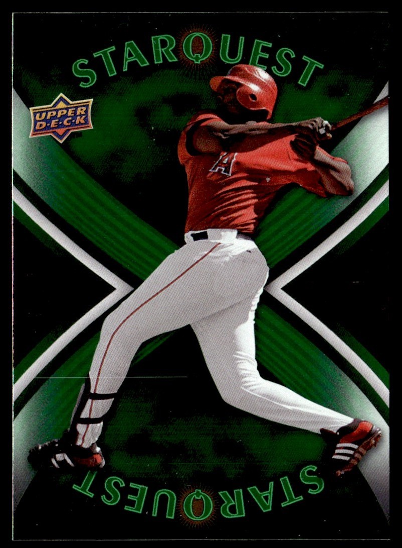 2008 Upper Deck First Edition StarQuest Green Common Vladimir Guerrero Los