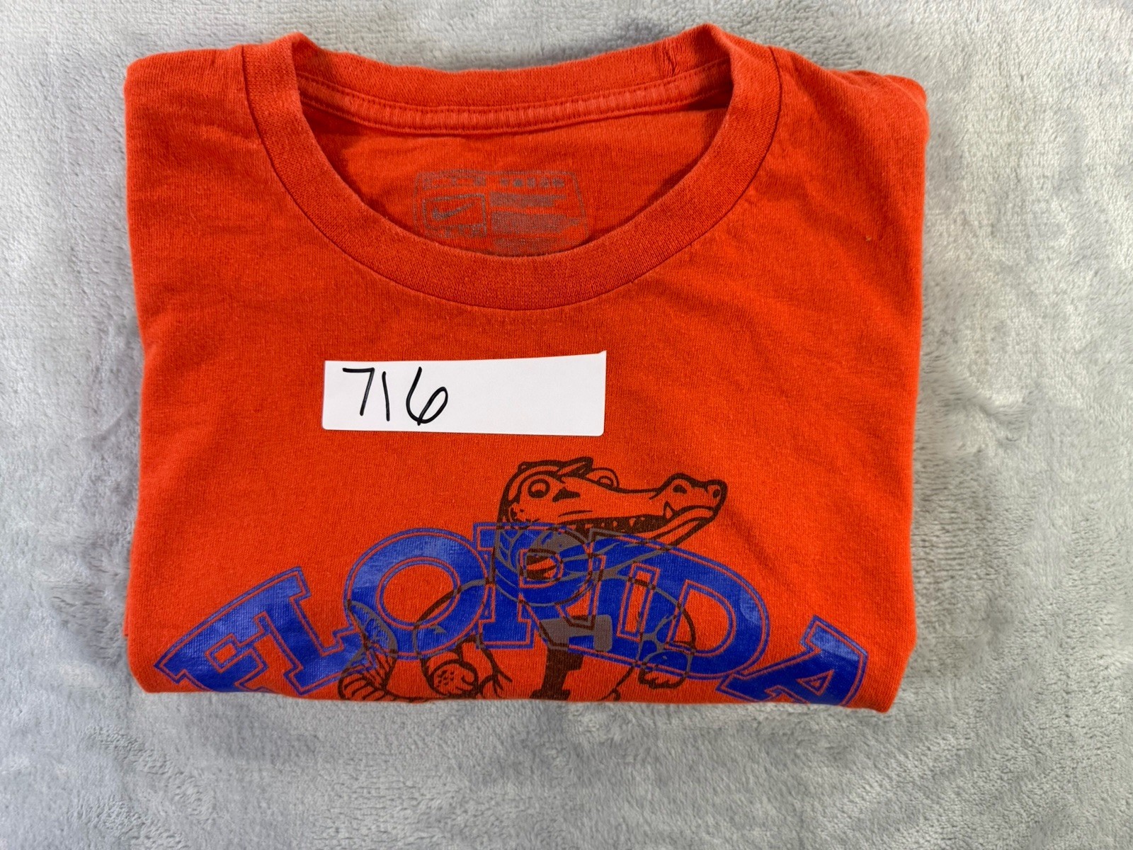 Florida Gators Nike Shirt Mens Orange Albert Medium Mascot NCAA College Football