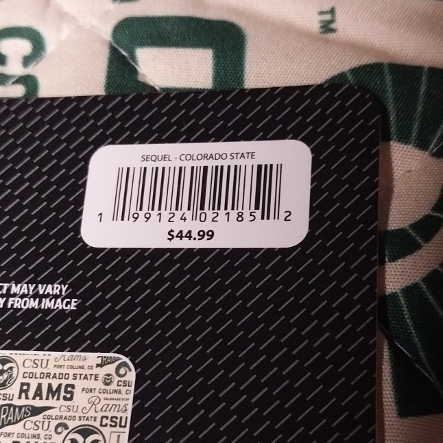 The Northwest Group Colorado State Rams Green White Blanket 60 in x 80 in NCAA