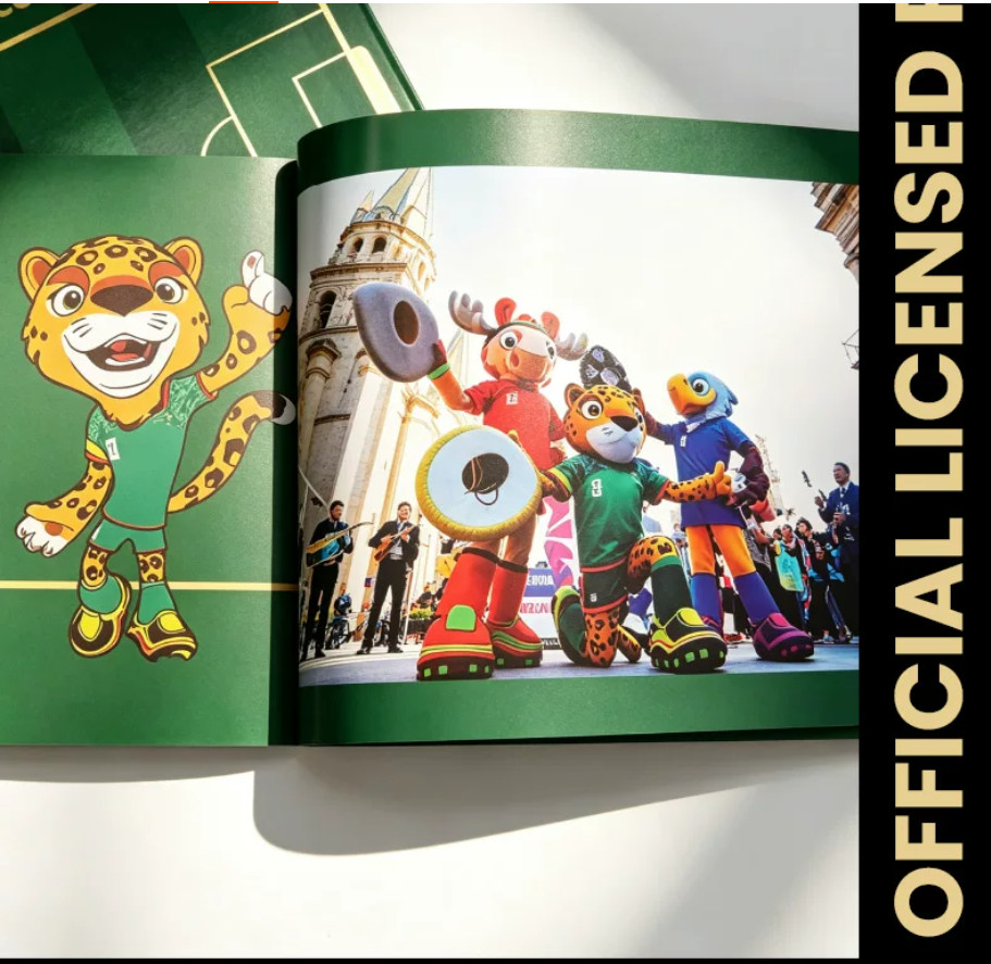 2026 World Cup Past Mascots Figurine Gift Box Football Collectible Gift Set