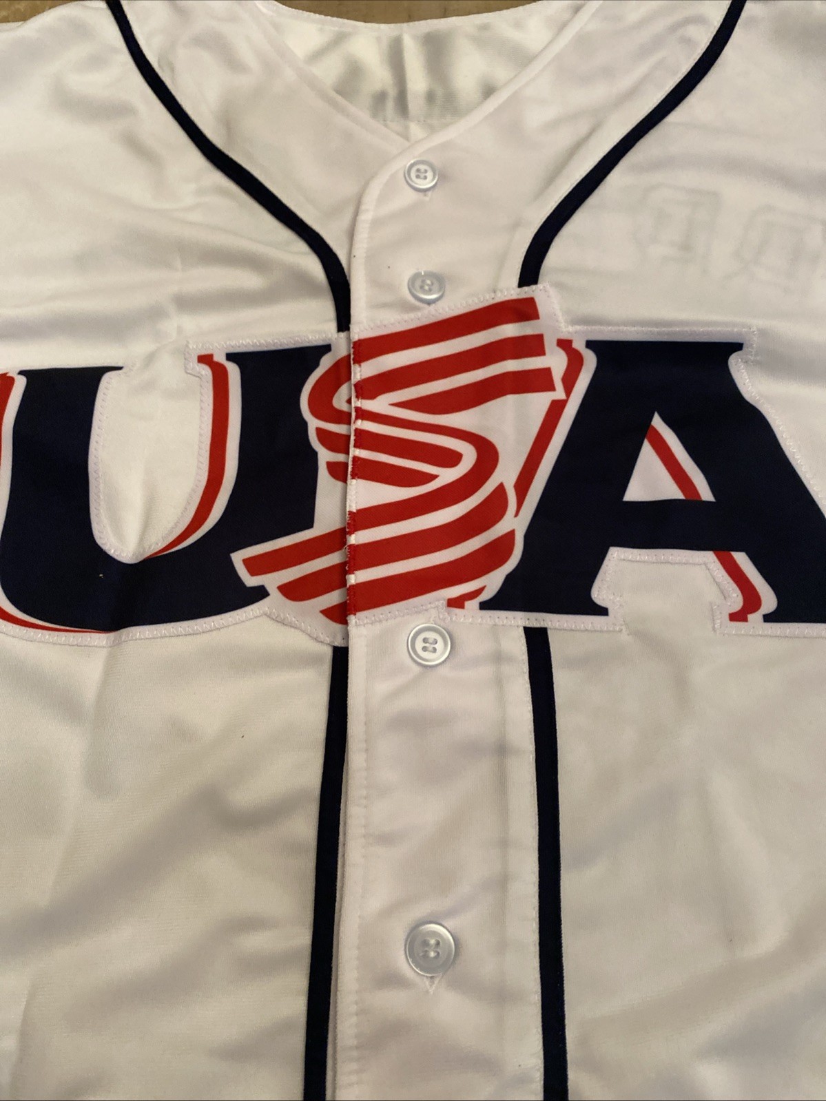 Alex Bregman Signed Custom World Baseball Classic Team USA Jersey. Beckett COA