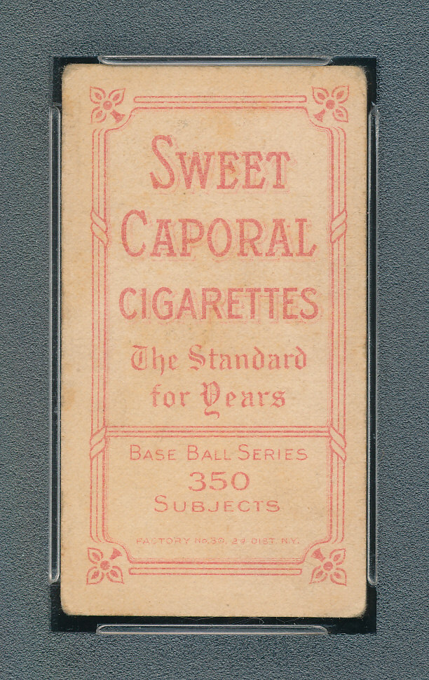 PSA 3 VG MISSING INK CINCINNATI NAME ERROR T206 REBEL OAKES 1910 SWEET CAP TPHLC
