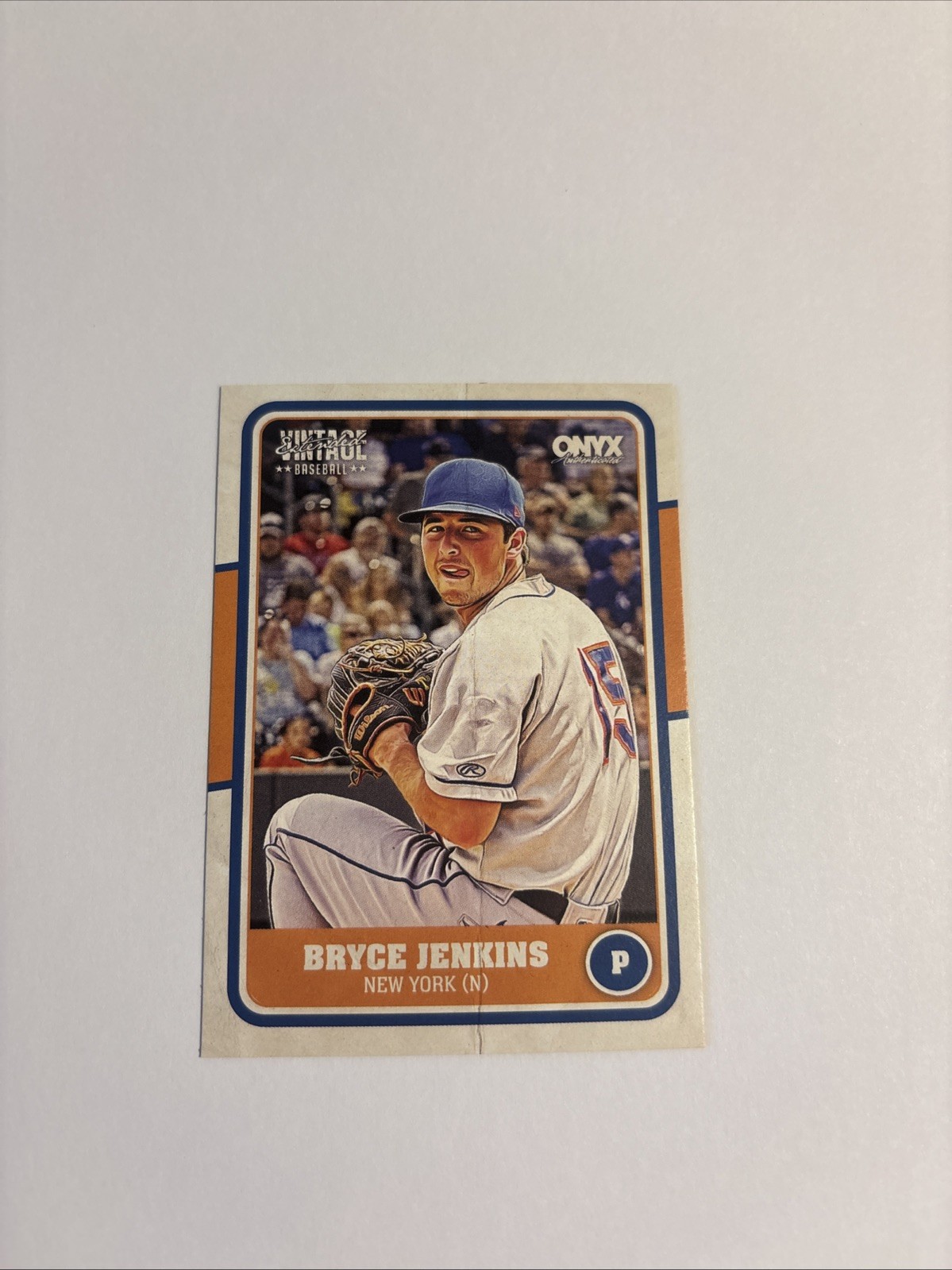 2025 Onyx Vintage Bryce Jenkins Mets