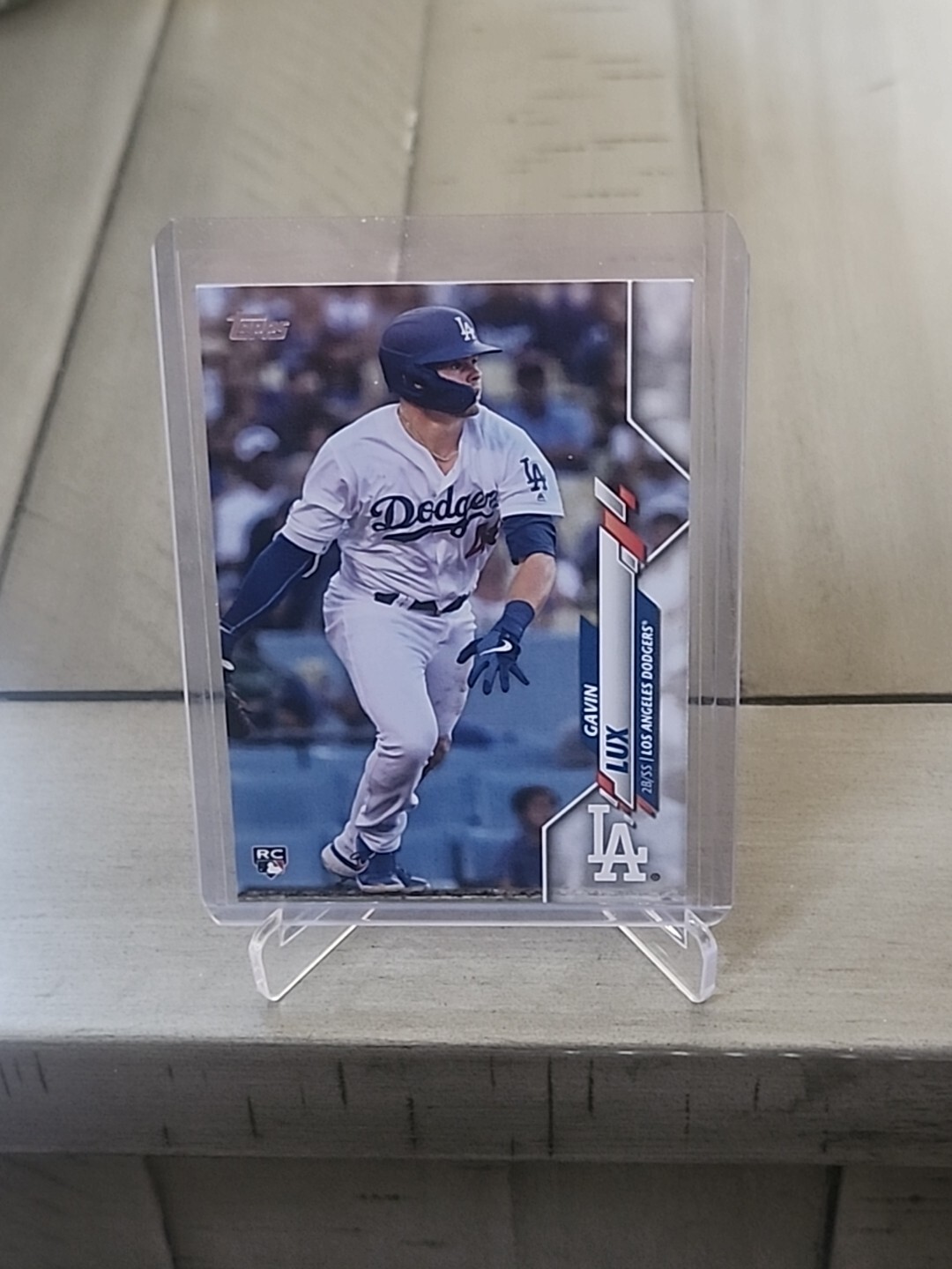 2020 Topps – Base Batting #292 Gavin Lux (RC) Dodgers