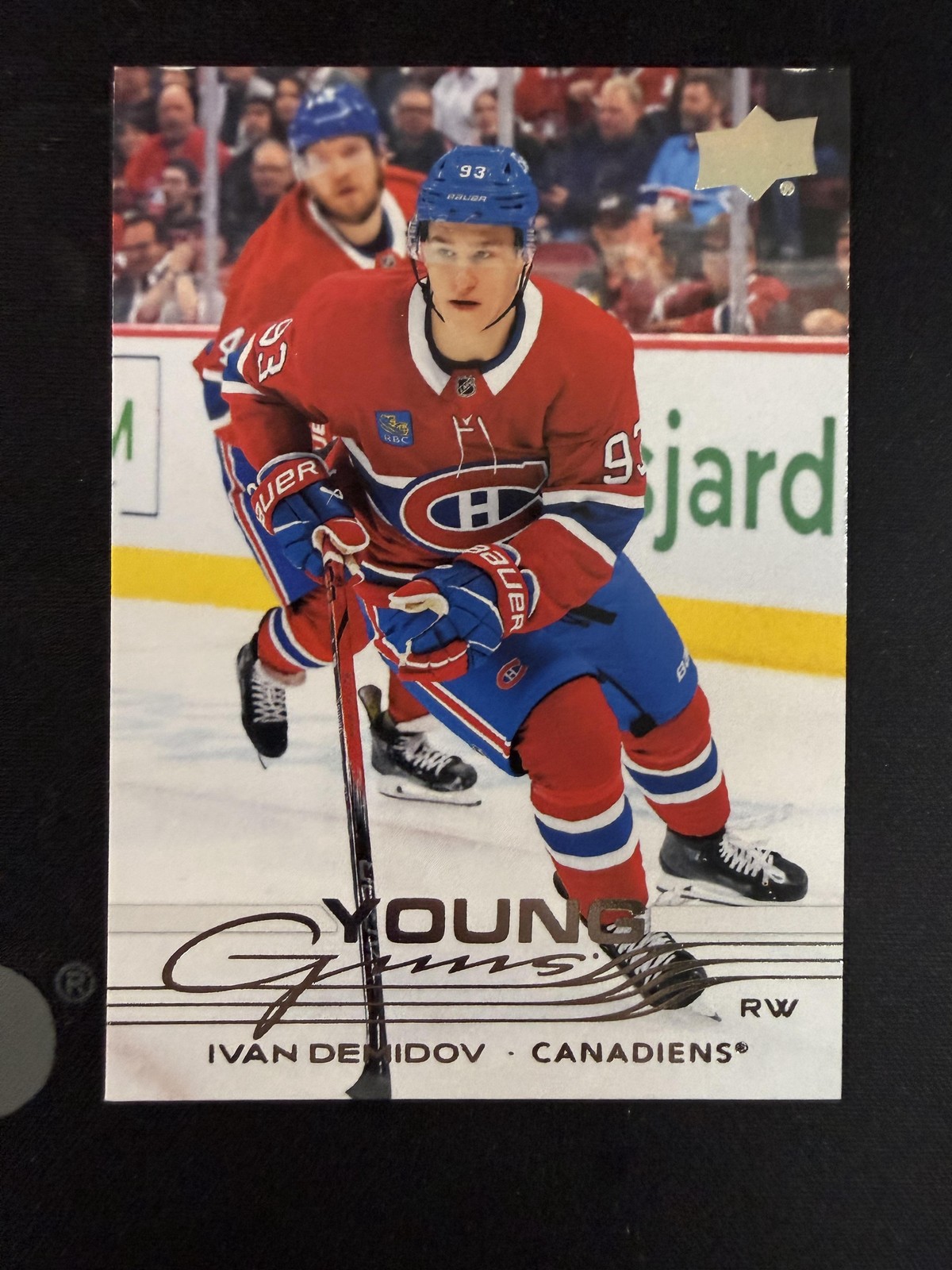 #205 Ivan Demidov 2025-26 Upper Deck RC Rookie Montreal Canadiens sports