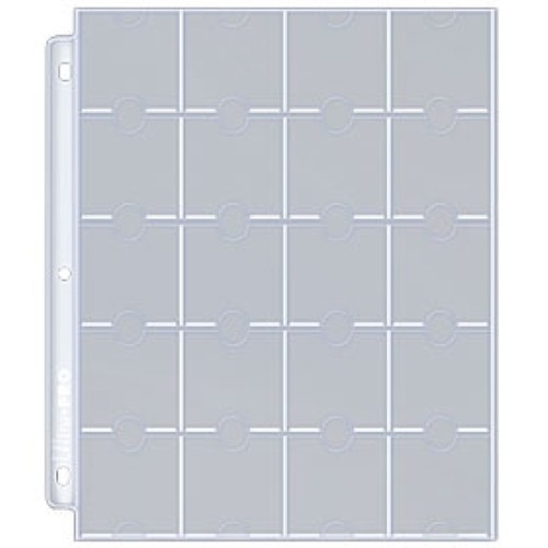 Ultra Pro 20-Pocket Coin Pages (10ct)