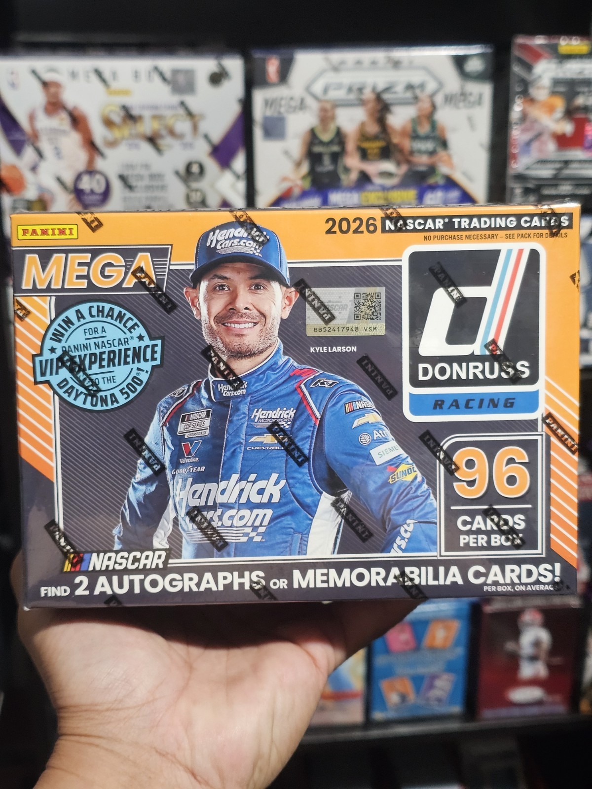 2026 Panini Donruss NASCAR Racing Mega Box! (Rectangle Box) New Factory Sealed!