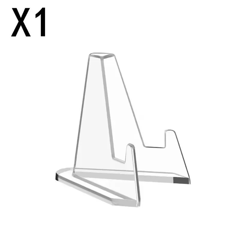 Clear Acrylic Card Stands Holder Choose 1/5/10/20/30 Pack Sports Graded Display
