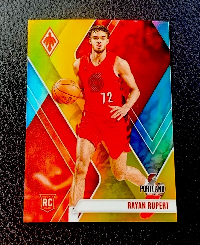 2023-24 PHOENIX RAYAN RUPERT ROOKIE GOLD TRAIL BLAZERS #271 RC /10