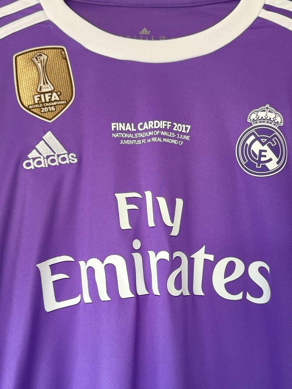 Ronaldo T-Shirt #7 Real Madrid 2016-2017 UEFA Ronaldo Short Sleeve