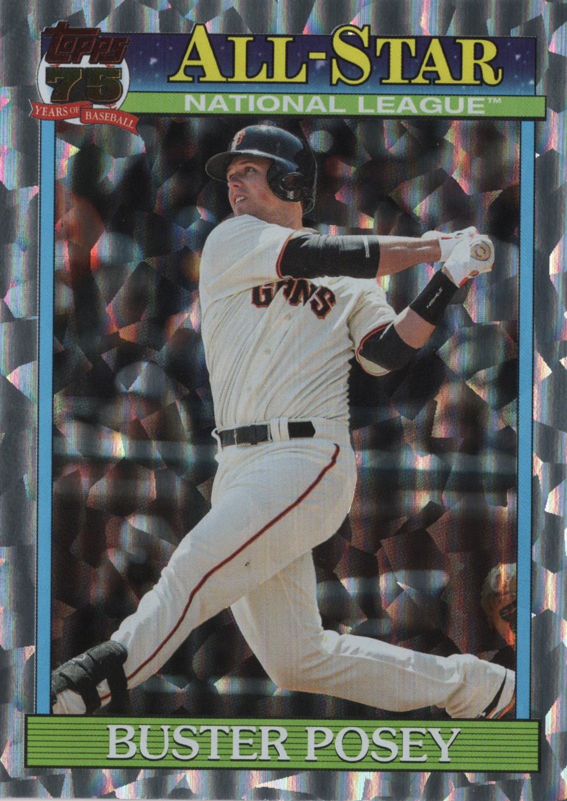 2026 Topps Series 2 BUSTER POSEY 1991 Topps All-Stars Crackleboard Foil -GIANTS-