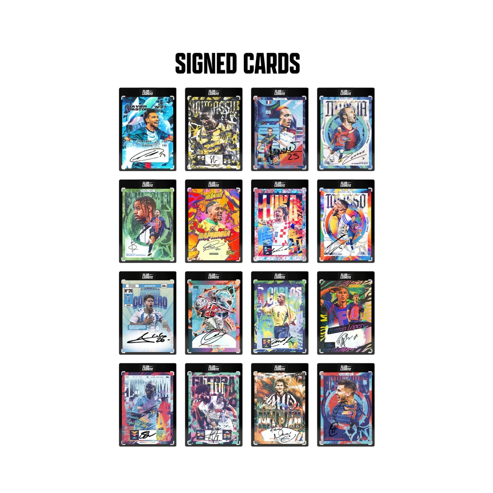 2025 Club Legacyz Icons Football (Soccer) 2nd Edition 1Ct Box | Factory Sealed