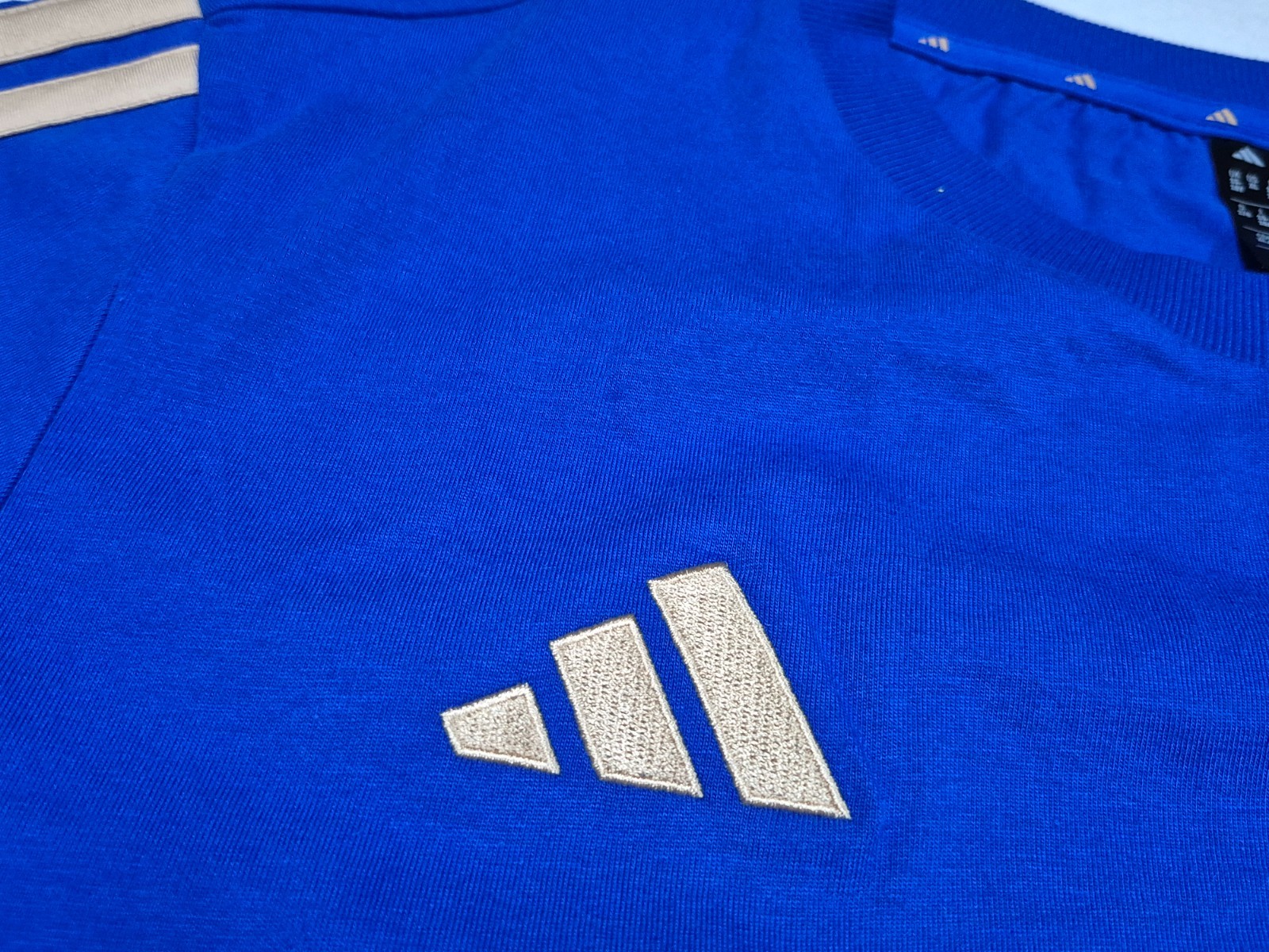 Adidas Italy National Team T-Shirt Youth 13-14 Y Blue 2026 World Cup JY9540