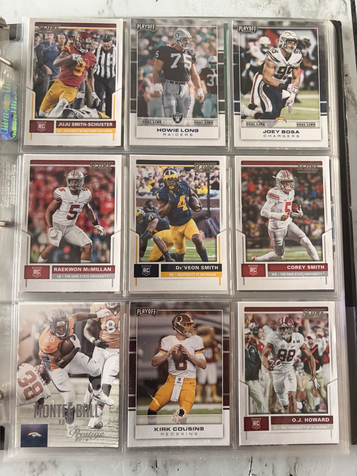 Sports Card Mixed Lot Baseball, Basketball, Football Various Brands Years