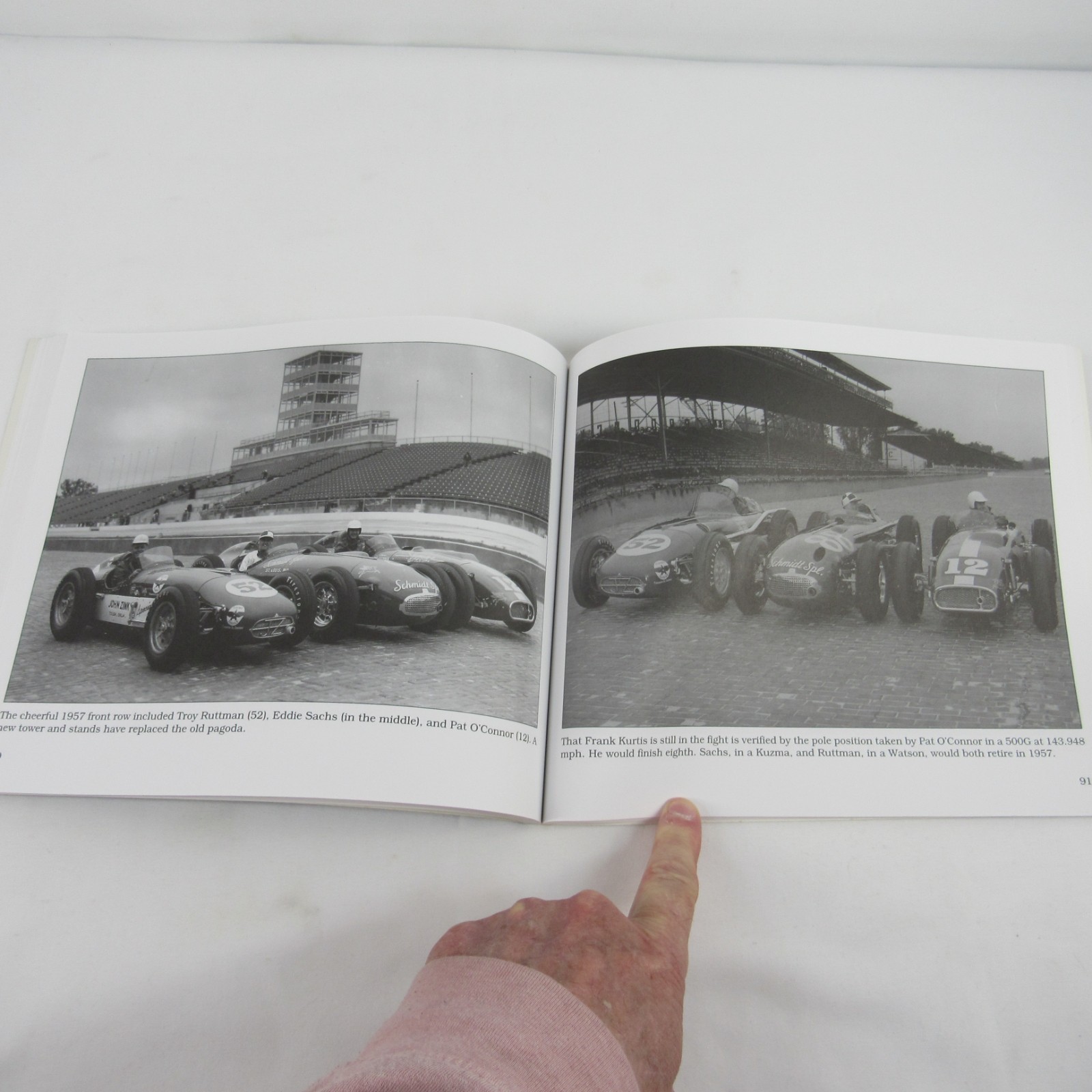 Indy Cars of The 1950s Book Paperback By Karl Ludvigsen 2000 Pre-Owned Damage