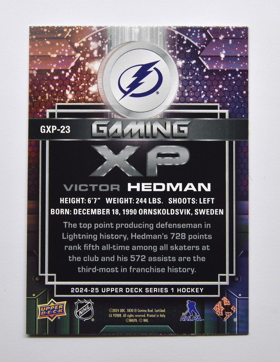 2024-25 Upper Deck Gaming XP #GXP23 Victor Hedman