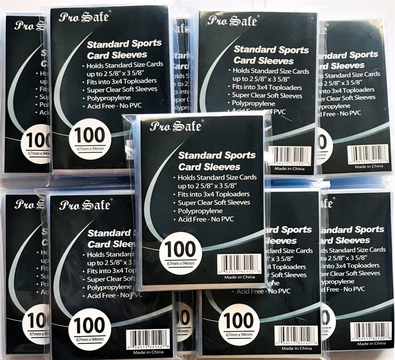Card Sleeves – Standard Sport Trading Penny Sleeves – 100 500 1000 5000 10000