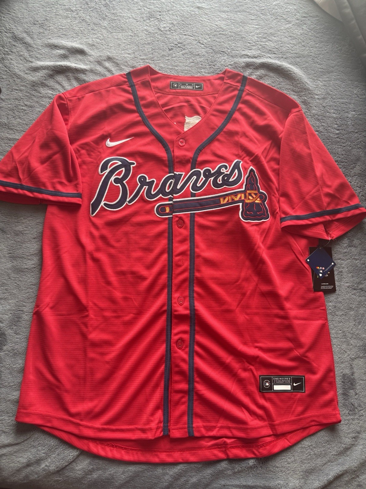 NEW Ronald Acuna Jr Jersey! SHIPS SAME DAY!