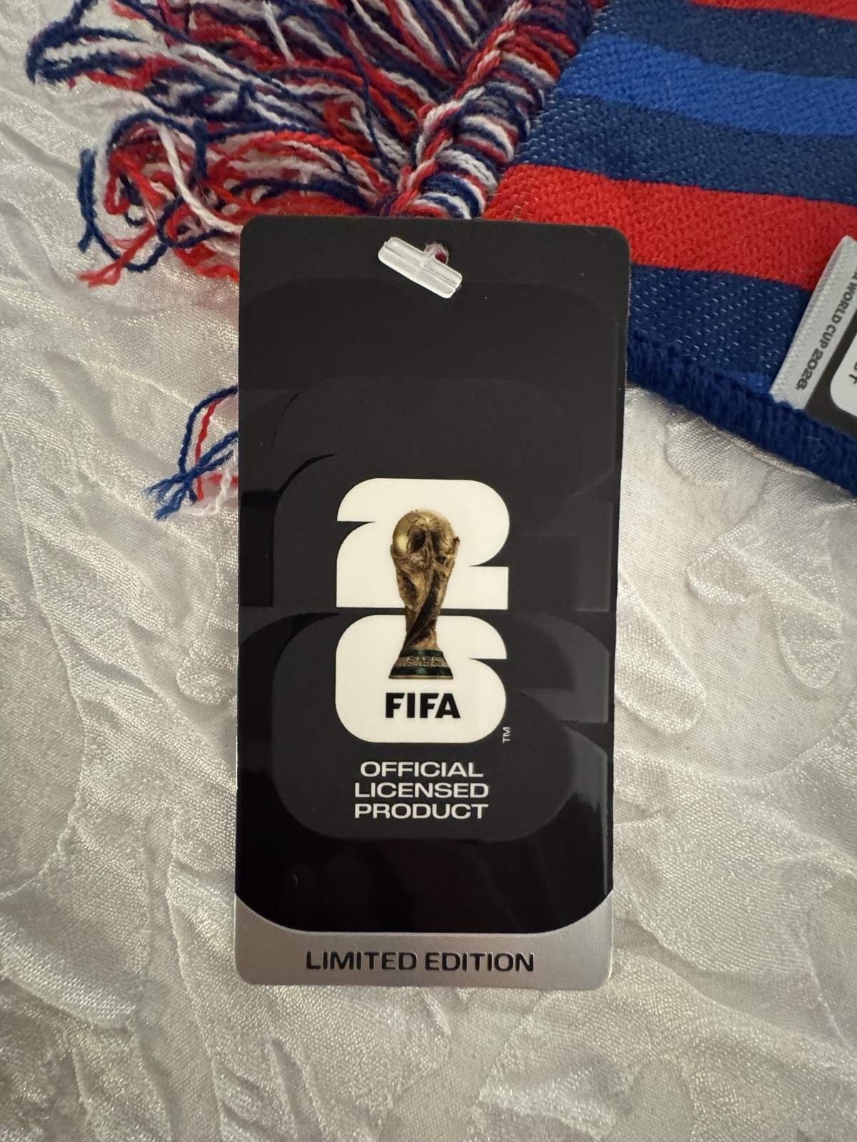 USA vs Bosnia/Herzegovina FIFA World Cup 2026 Match 81 Soccer Scarf