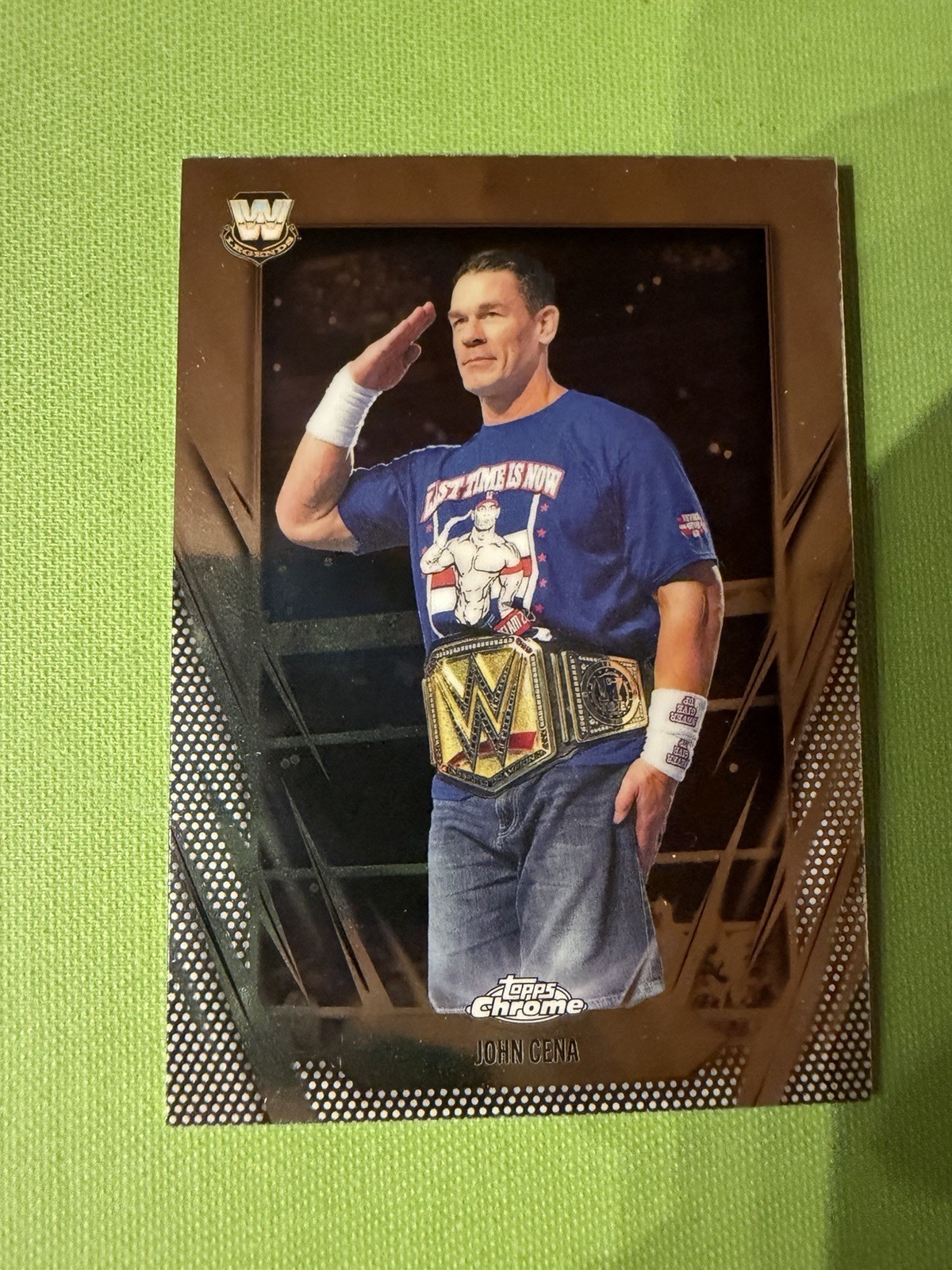 2026 Topps Chrome WWE Legends John Cena #2 Base Card