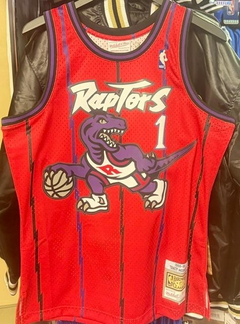 Toronto Raptors Mitchell & Ness ’98 Tracy McGrady Reload 2.0 Swingman Jersey-Red