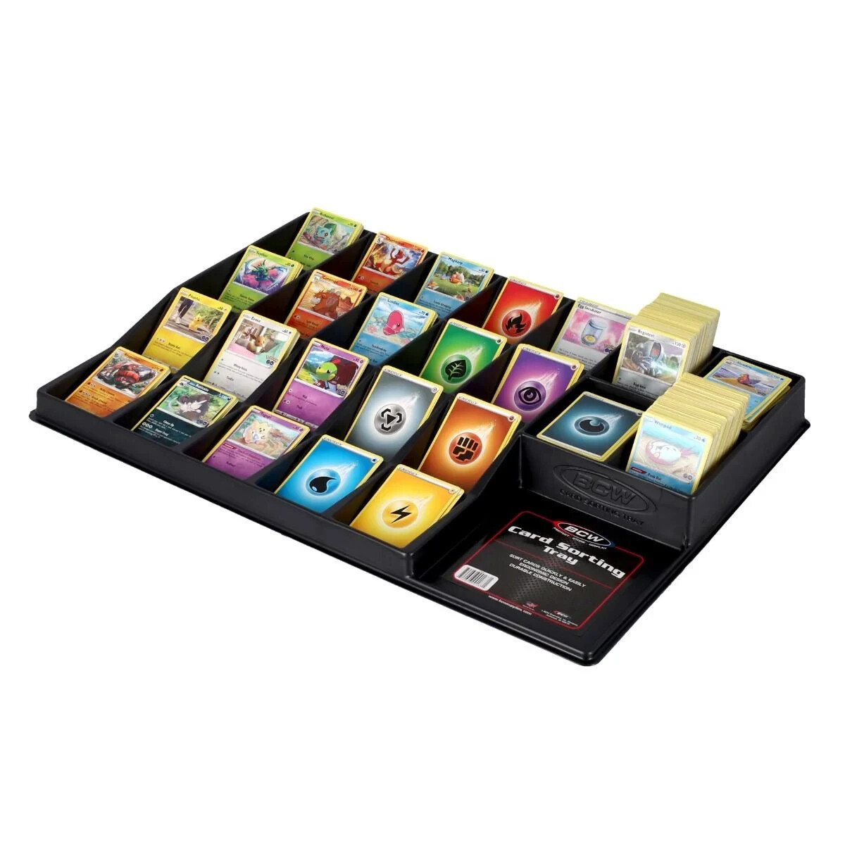 NEW BCW Black Card Sorting Tray Organizer Holder for Sports/Trading Cards