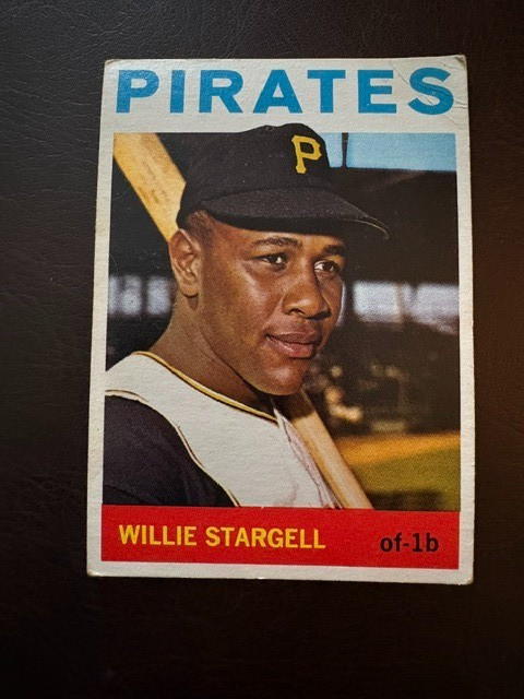 Willie Stargell Pirates Topps 1964 Baseball #342