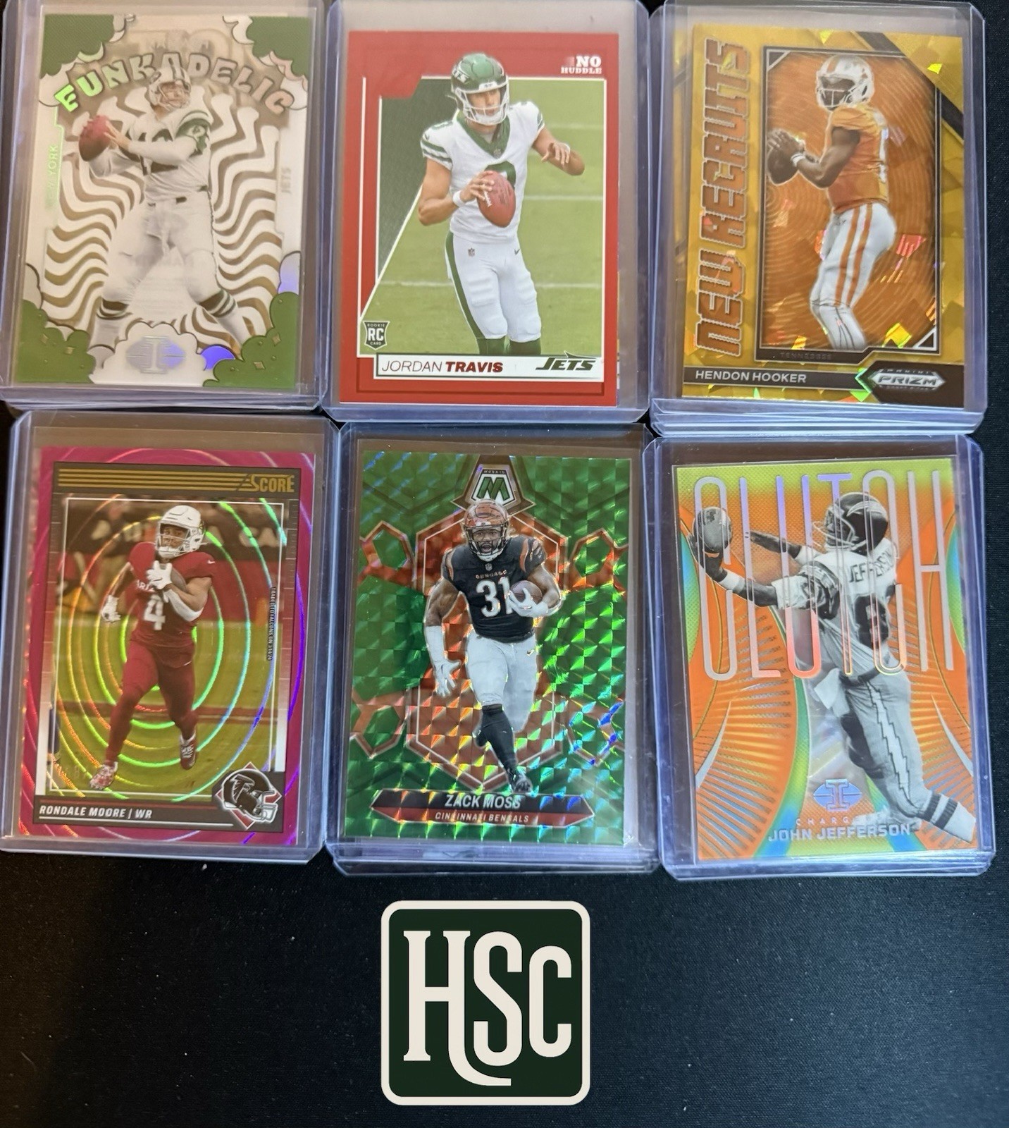 Football NFL – 400 Card Lot – Rookies, Parallels, Memorabilia, Autos, Numbered