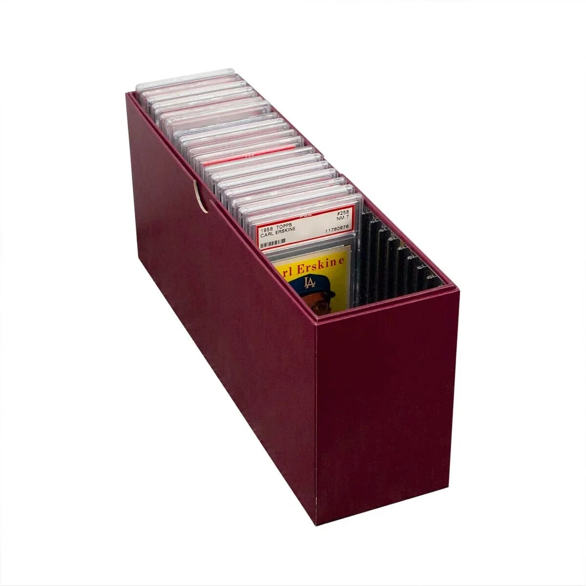 BCW Slotted Graded Card Box 26 PSA, CSG, CGC & graded card slabs Storage Case