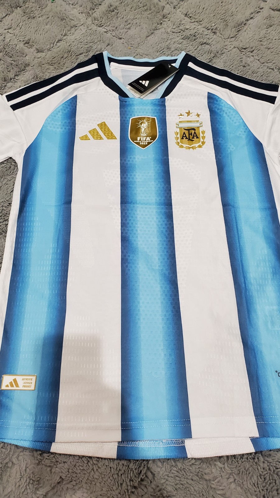 adidas Argentina World Cup 2022 Soccer Jersey size M