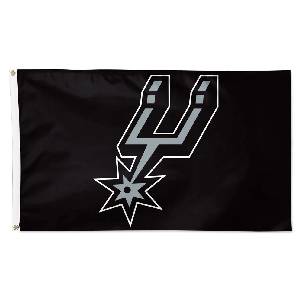 SAN ANTONIO SPURS LOGO 3’X5′ TEAM FLAG NEW WINCRAFT 👀