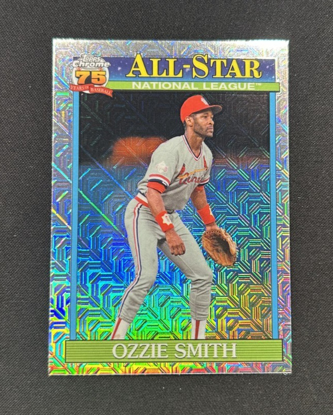 2026 Topps Series 2 Ozzie Smith 1991 Chrome All Star Silver Pack Mojo Cardinals