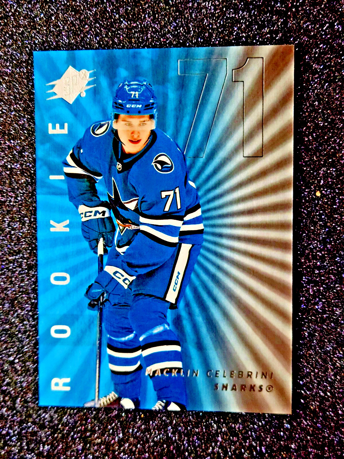 2024-25 SPx Extended Rookies Foil Macklin Celebrini #160 Rookie RC MINT 💦💦