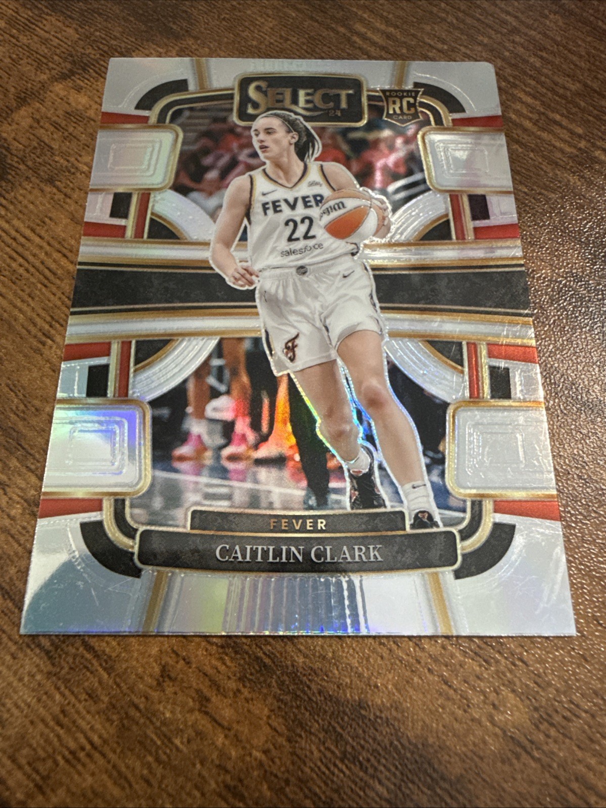2024 Panini Select WNBA – Concourse Caitlin Clark #72 Silver Prizm (RC)